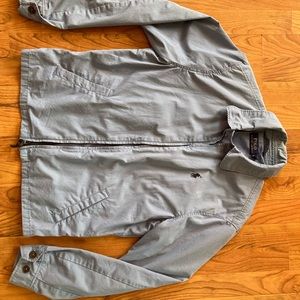 Light Blue Polo Jacket